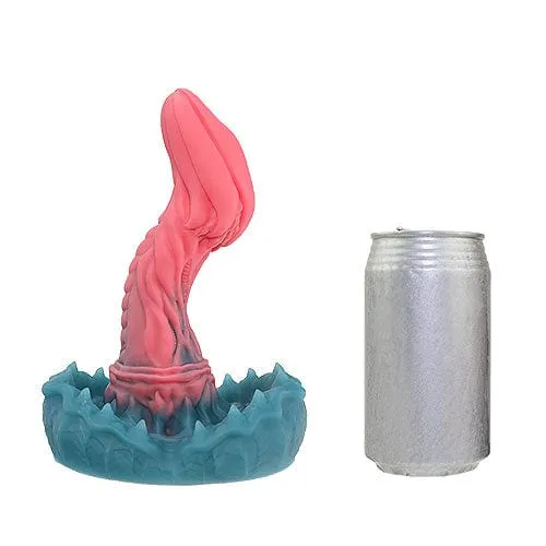 Tomax - Mimic Dragon Predator Regular Silicone Dildo 8" (Pink)