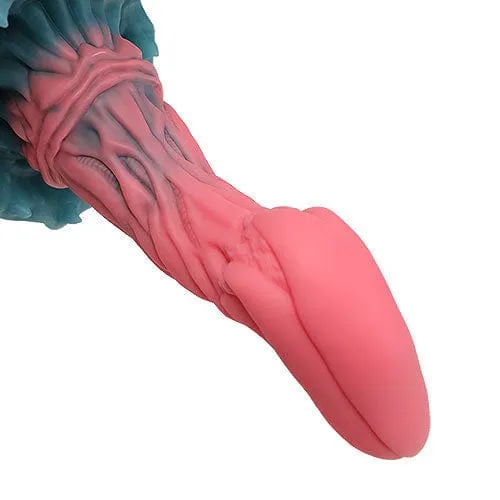 Tomax - Mimic Dragon Predator Regular Silicone Dildo 8" (Pink)
