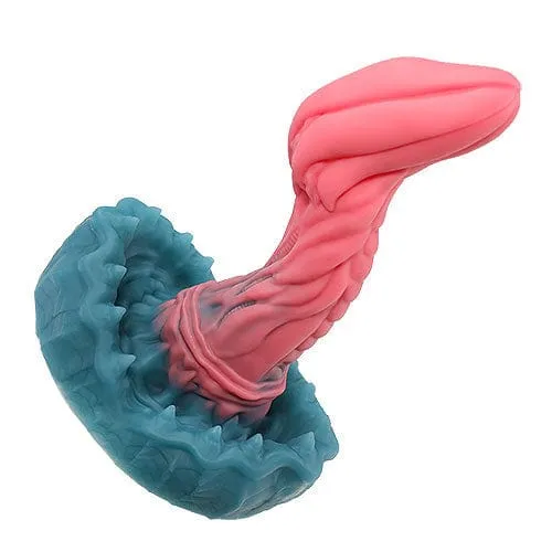 Tomax - Mimic Dragon Predator Regular Silicone Dildo 8" (Pink)