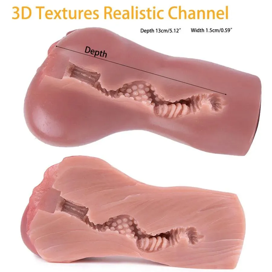 Top Silicone Realistic Fake Pussy for Men