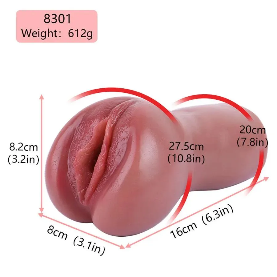 Top Silicone Realistic Fake Pussy for Men