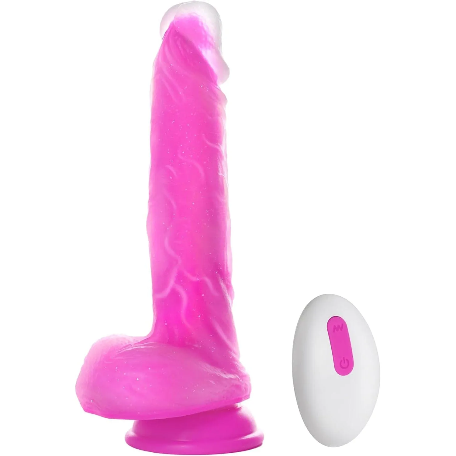 Tracy's Dog - JeliVoy Thrusting Dildo Jellyskin (Rose Red)