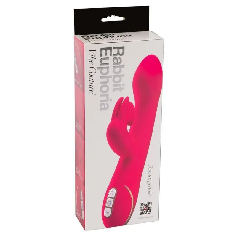 Vibe Couture EUPHORIA Clitoral Suction Rabbit Vibrator