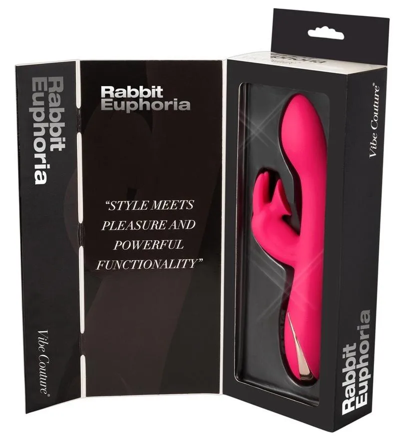 Vibe Couture EUPHORIA Clitoral Suction Rabbit Vibrator