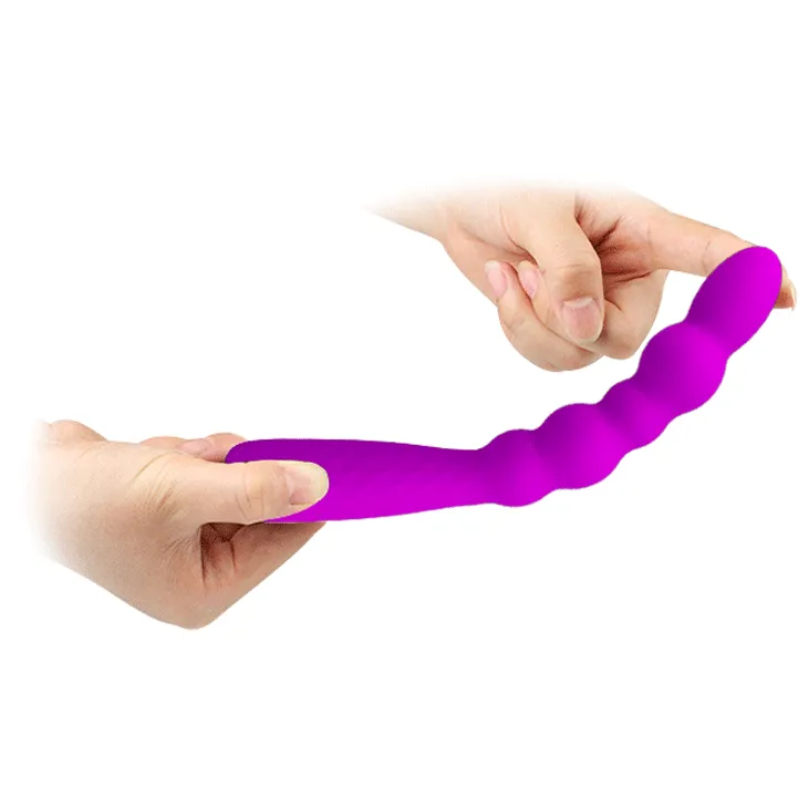 Vibrating Bendable Anal Beads