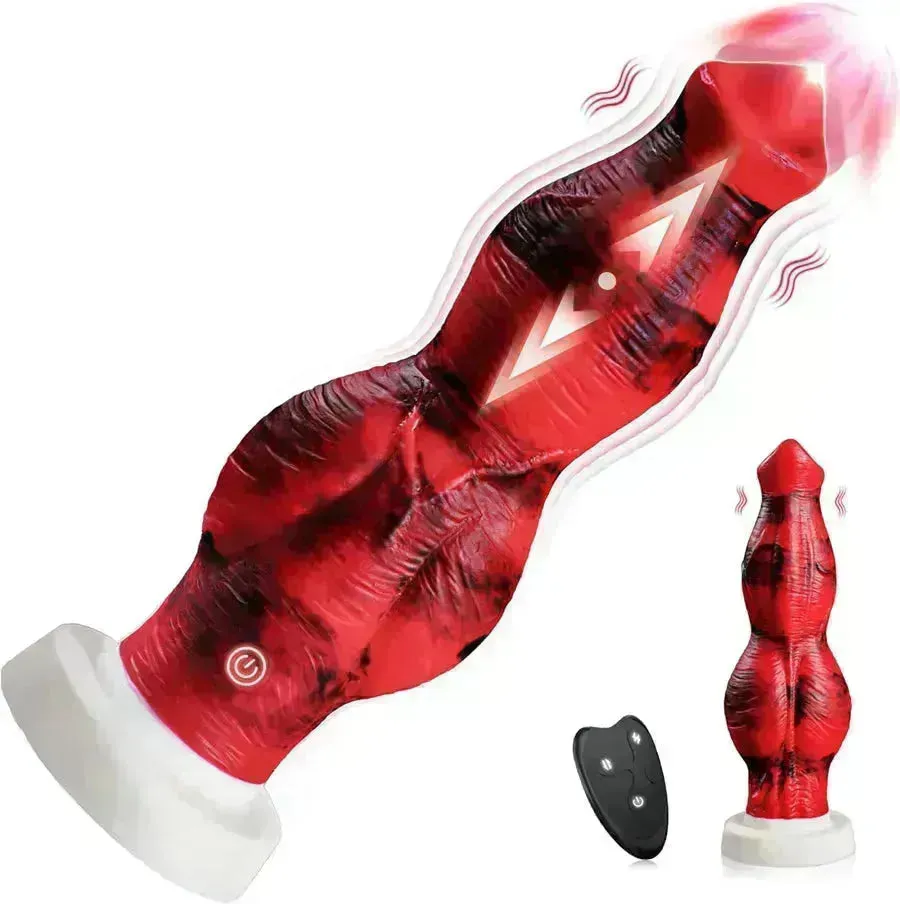 Vibrating Dildo with Remote Control