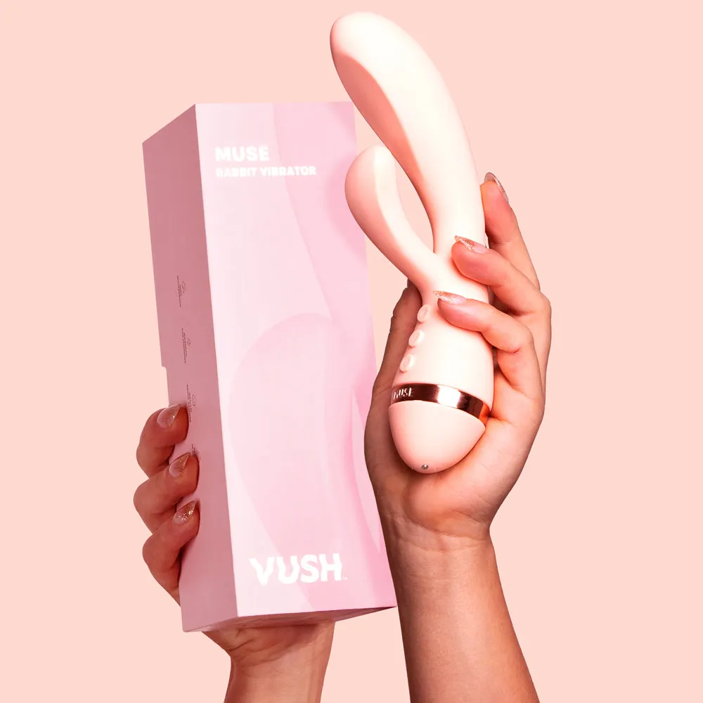 Vush Muse Come-Hither G-Spot Stroking Rabbit Vibrator