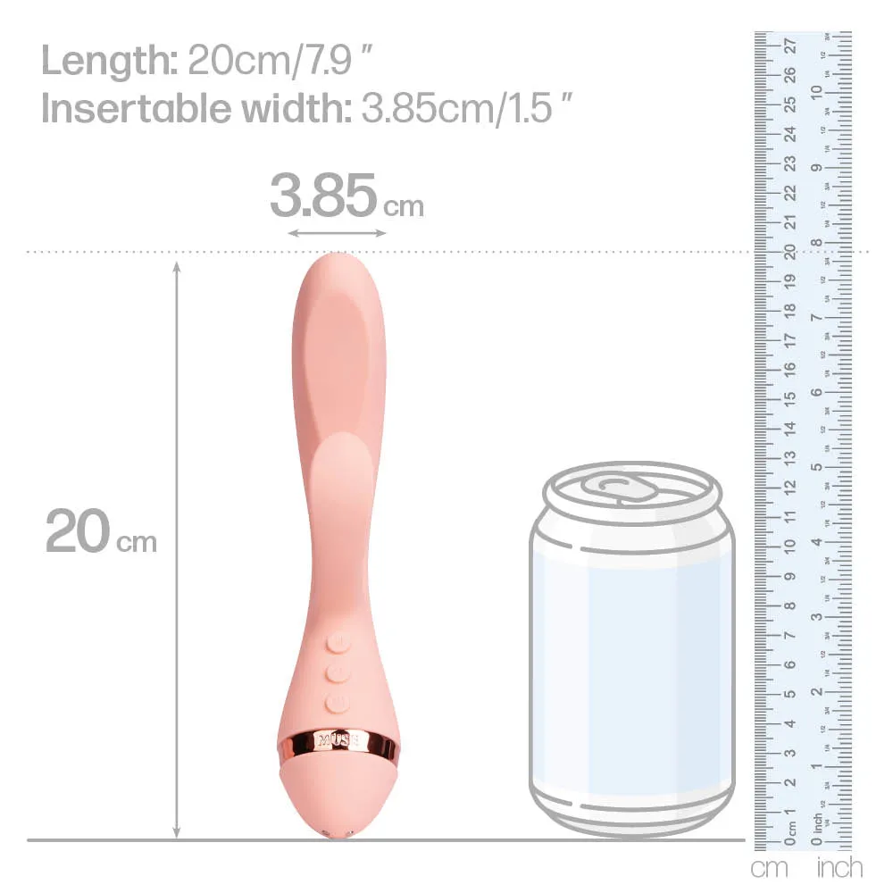 Vush Muse Come-Hither G-Spot Stroking Rabbit Vibrator