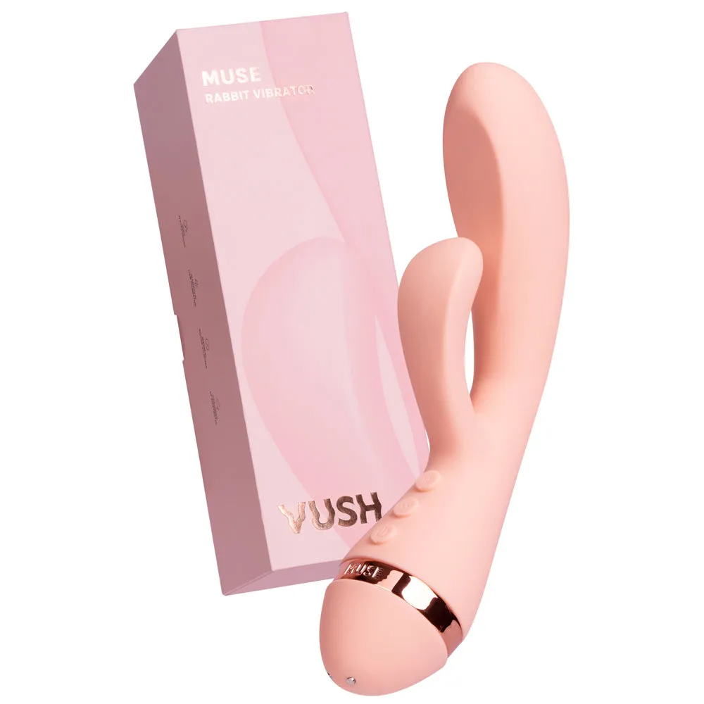 Vush Muse Come-Hither G-Spot Stroking Rabbit Vibrator