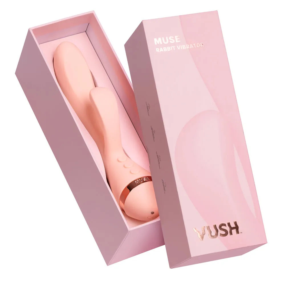 Vush Muse Come-Hither G-Spot Stroking Rabbit Vibrator