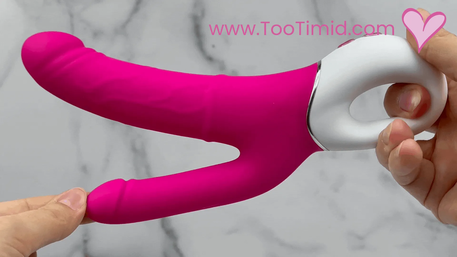 Waterproof Silicone Double Penetrating Vibe - Dual Motors!