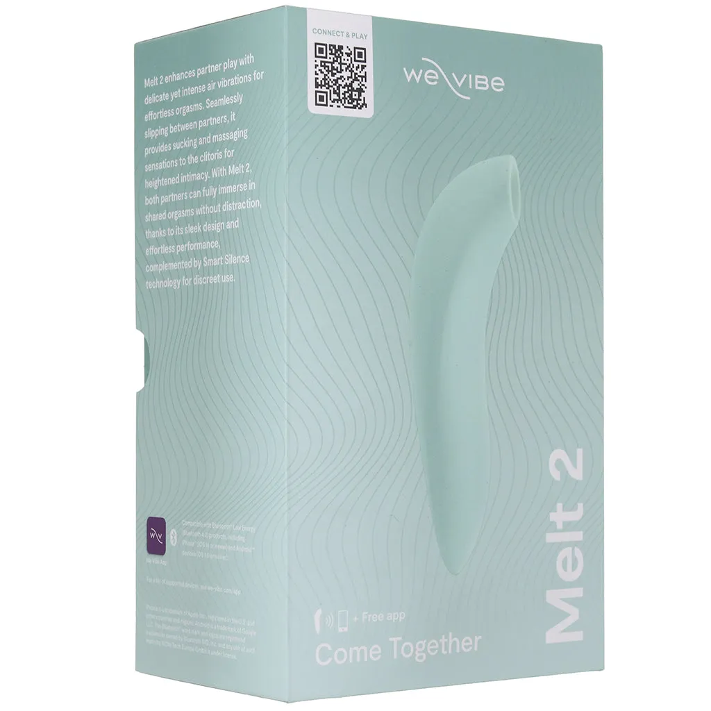 We-Vibe Melt 2 Pleasure Air Clitoral Stimulator in Sage