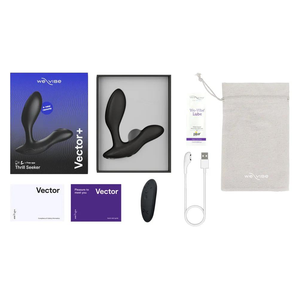 We-Vibe Vector  App-Compatible Prostate & Perineum Massager