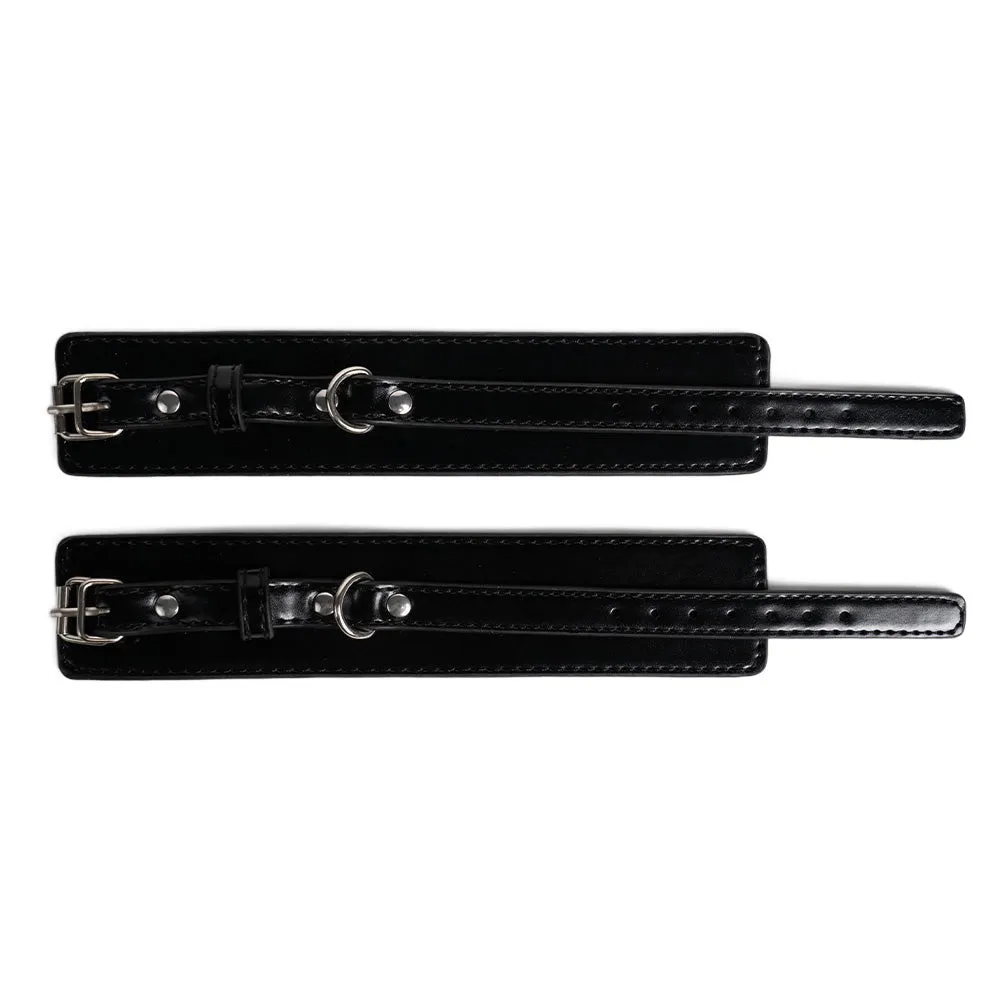 Winyi 13-Piece Faux Leather Bondage Kit Bag