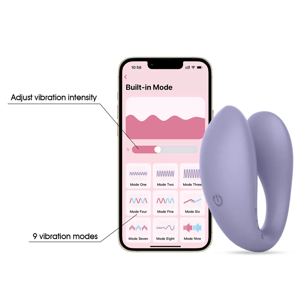 Winyi Helen App-Compatible Dual Motor Couples Vibrator