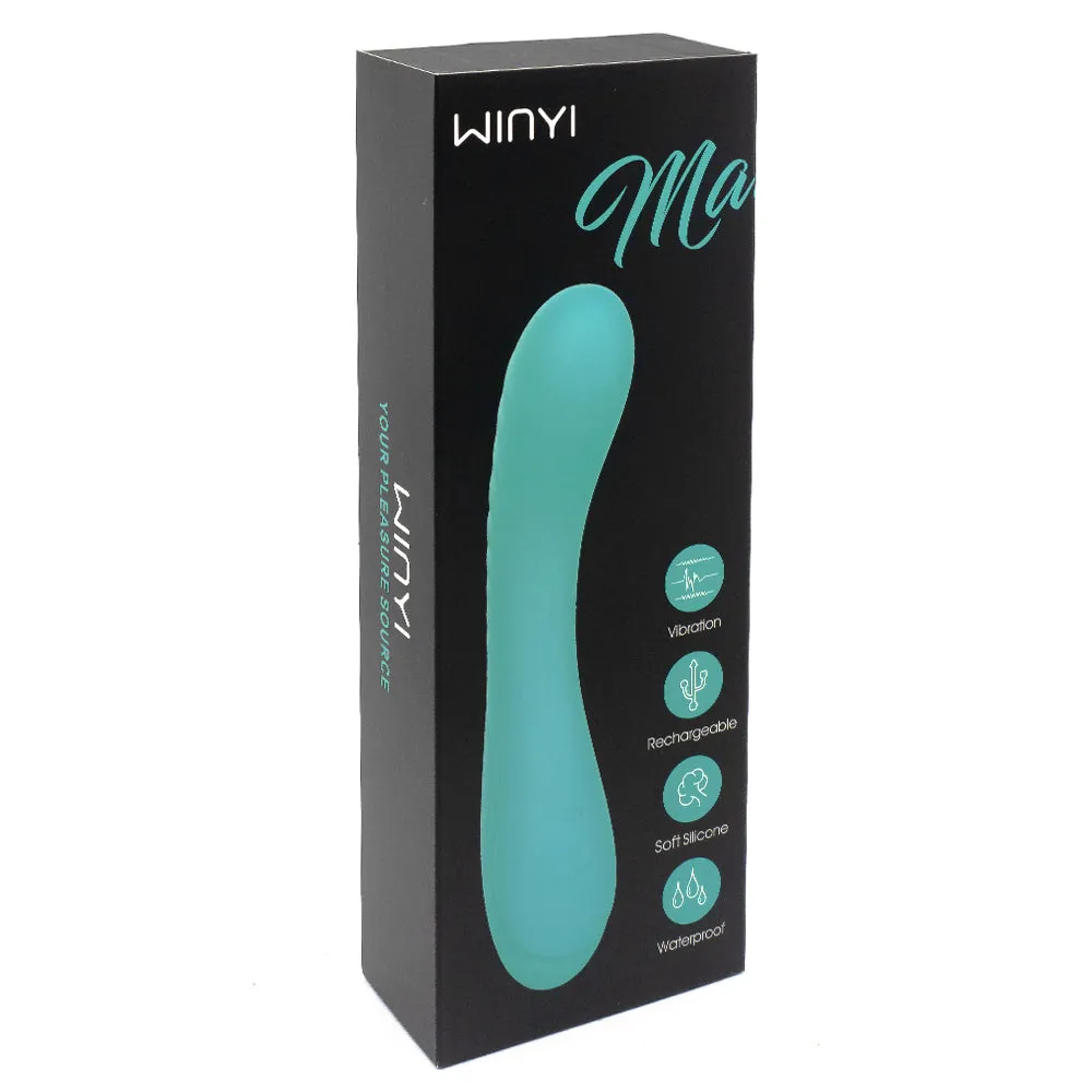 Winyi Marina Whisper-Quiet Ribbed G-Spot Vibrator