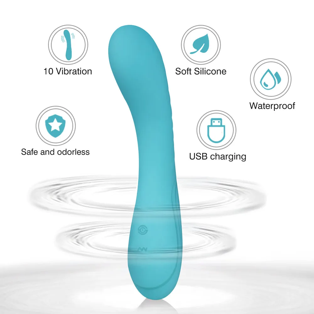 Winyi Marina Whisper-Quiet Ribbed G-Spot Vibrator