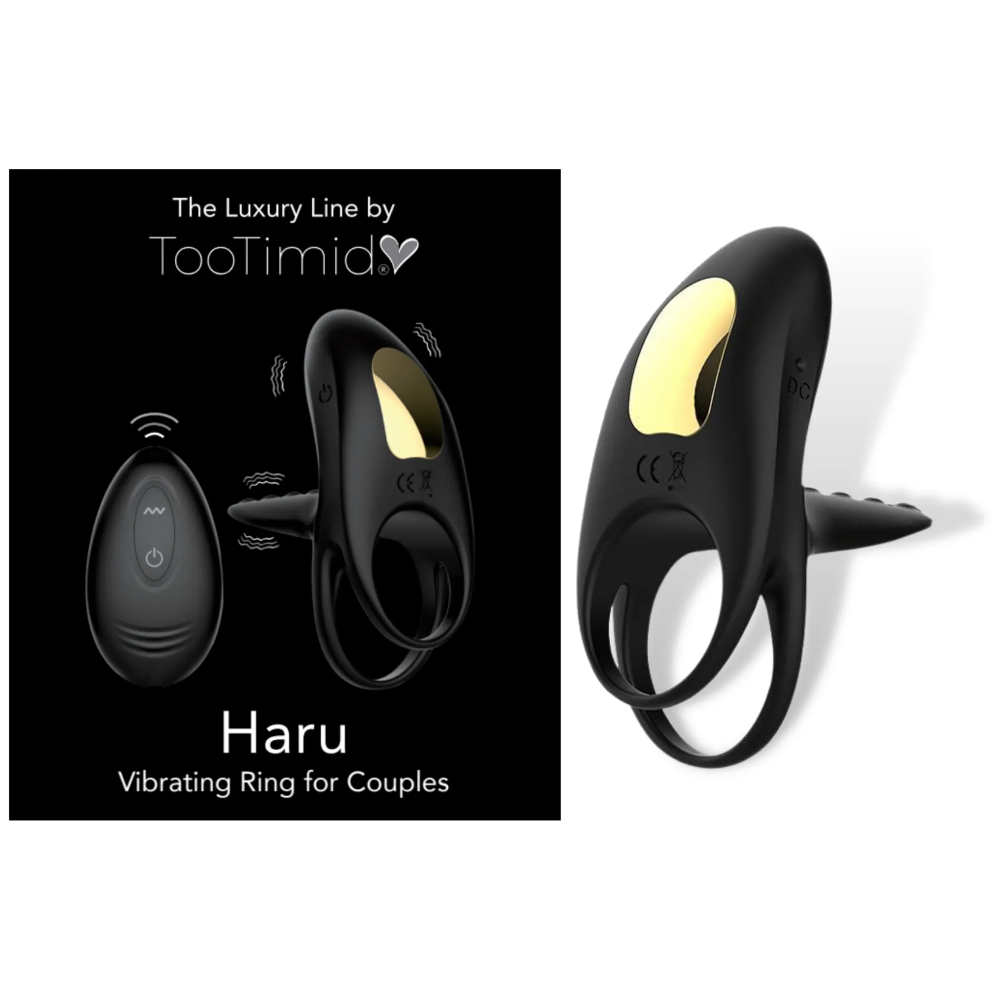 Wireless Clit Teasing Dual Erection Enhancing Ring