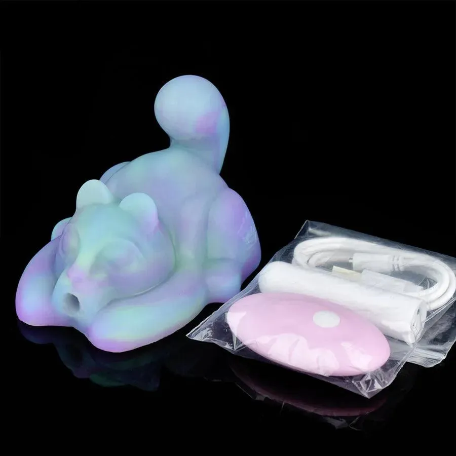 Wireless Cute Cat Glowing Grinder Sex Toy