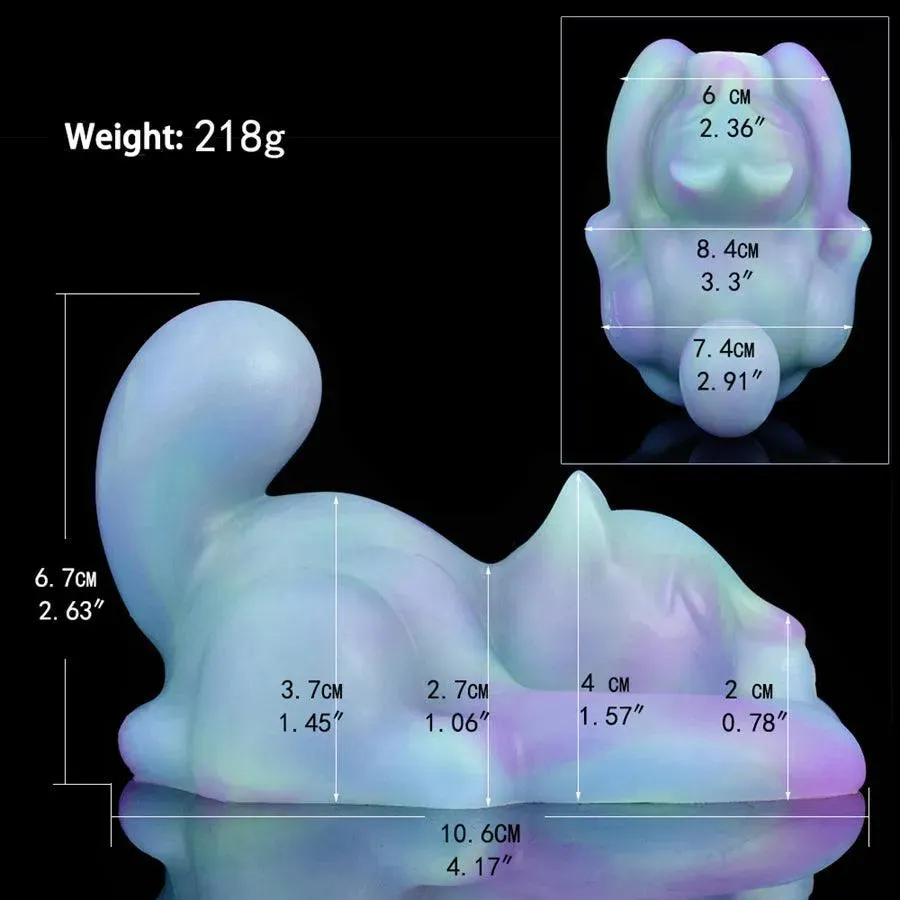Wireless Cute Cat Glowing Grinder Sex Toy