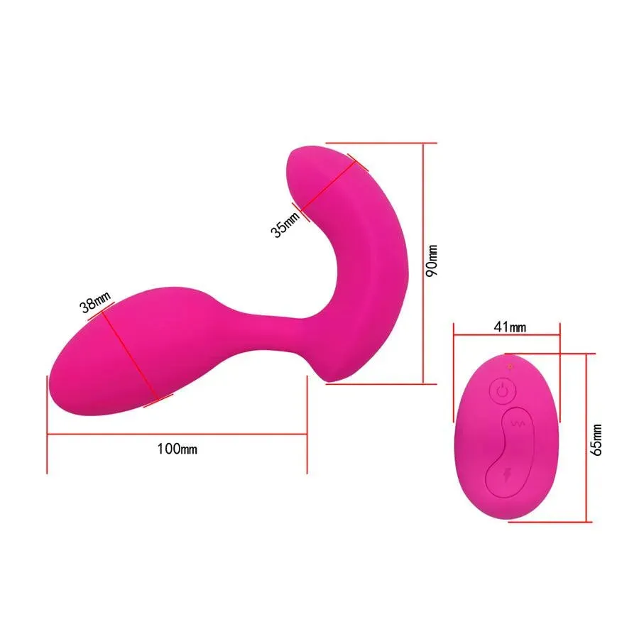 Wireless Remote Control Multiple Function Vibrator