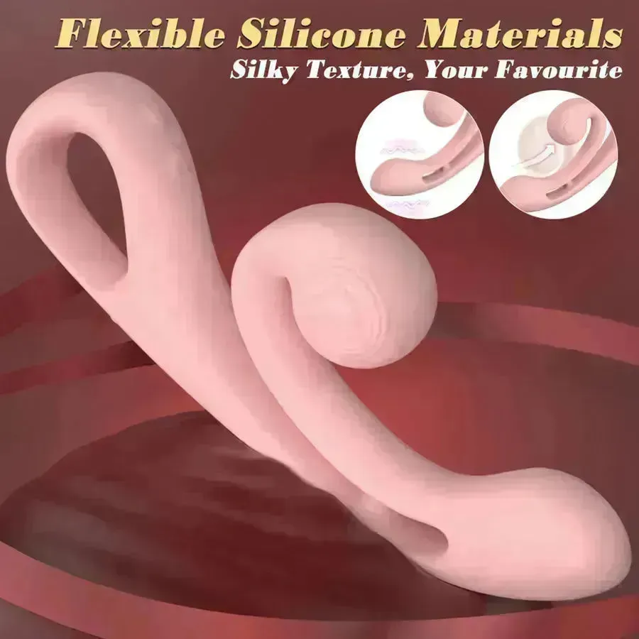 Xinghaoya Adjustable Pink Rabbit Vibrator