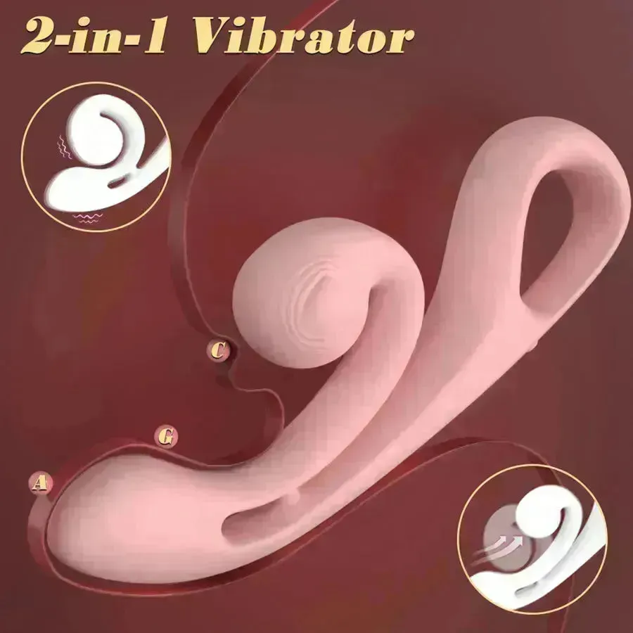 Xinghaoya Adjustable Pink Rabbit Vibrator