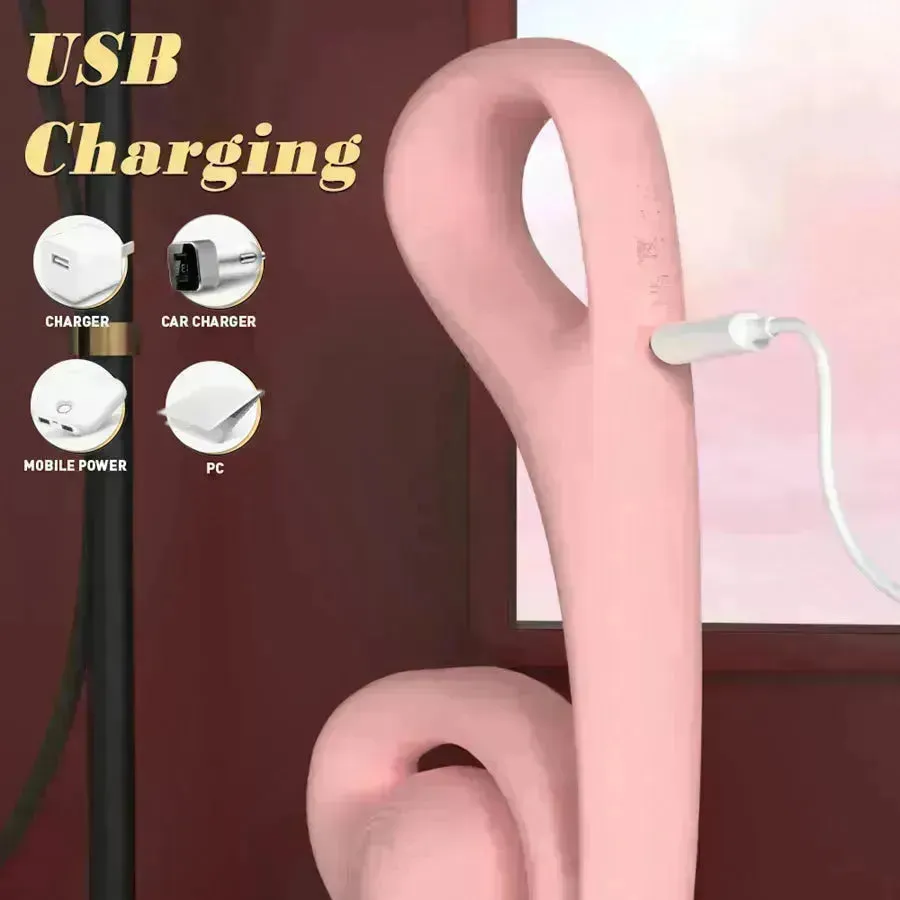 Xinghaoya Adjustable Pink Rabbit Vibrator