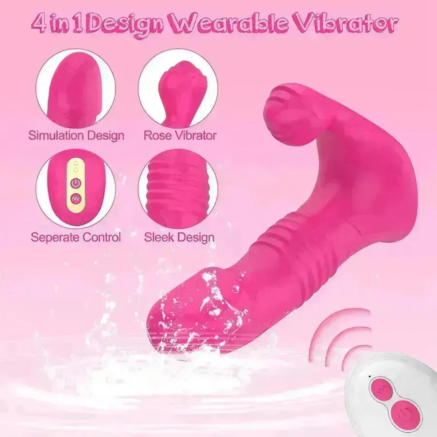 Xinghaoya Bluetooth Thrusting Panty Vibrator