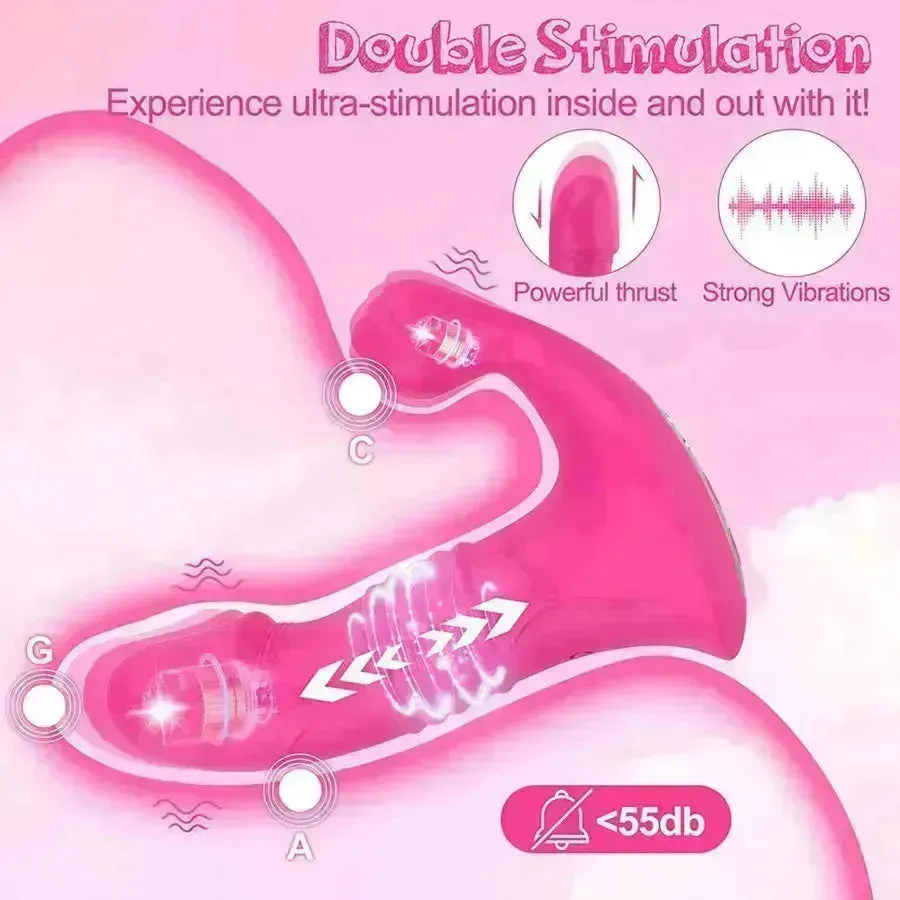 Xinghaoya Bluetooth Thrusting Panty Vibrator
