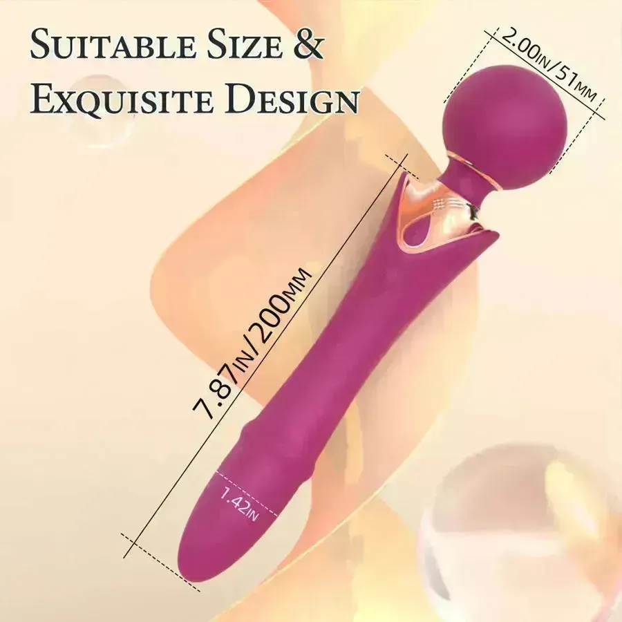 Xinghaoya Dual Head Thrusting Wand Vibrator