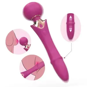 Xinghaoya Dual Head Thrusting Wand Vibrator