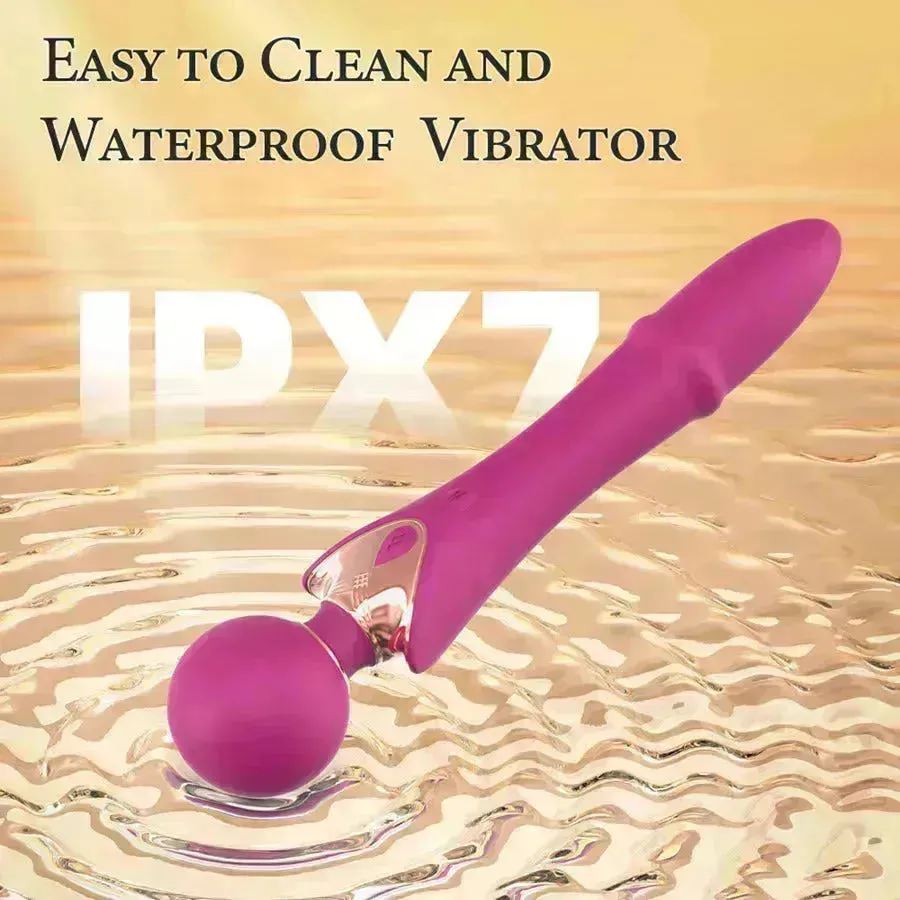 Xinghaoya Dual Head Thrusting Wand Vibrator