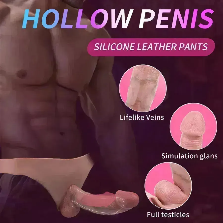 Xinghaoya Lifelike Hollow Strap On Dildo