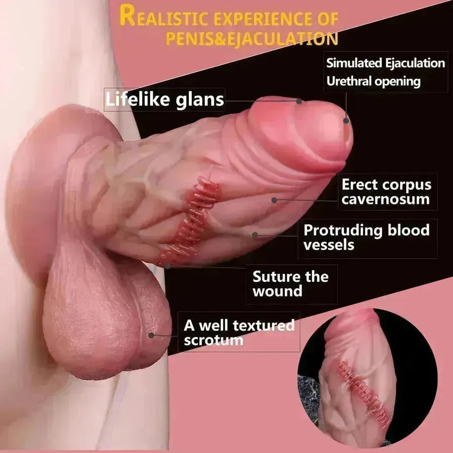 Xinghaoya Realistic Thick Squirting Dildo