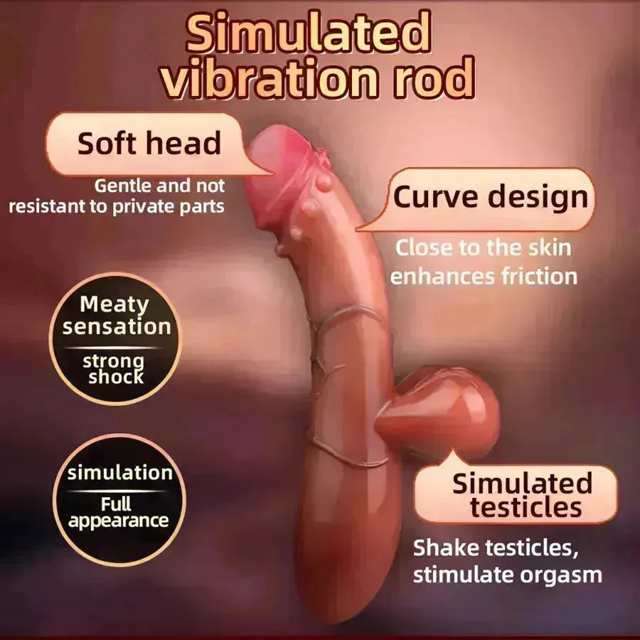 Xinghaoya Realistic Vibrating Rabbit Dildo