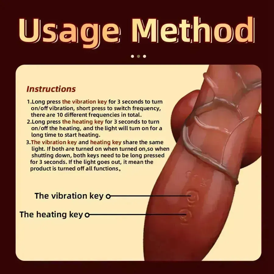 Xinghaoya Realistic Vibrating Rabbit Dildo