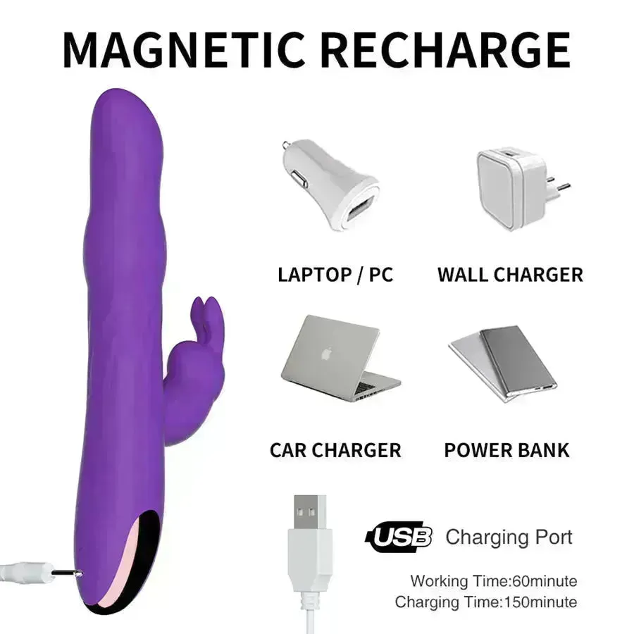 Xinghaoya Rotating Beads Rabbit Vibrator