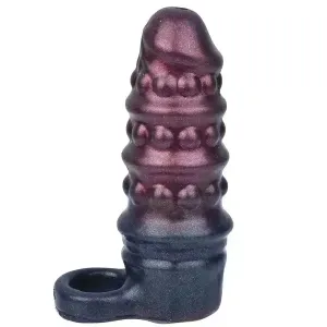 Xinghaoya Silicone Black Cock Sleeve