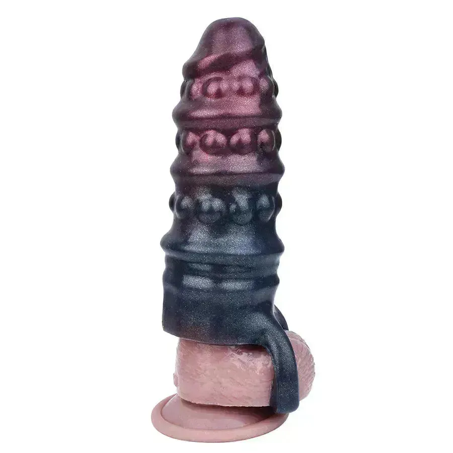 Xinghaoya Silicone Black Cock Sleeve