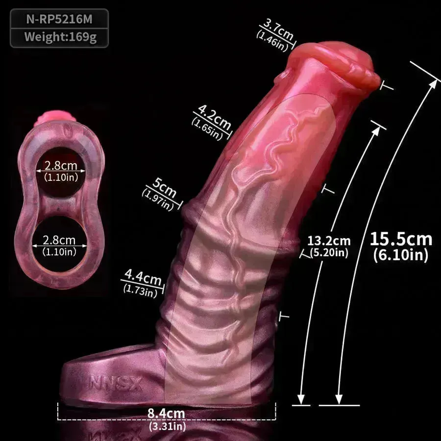 Xinghaoya Silicone Huge Cock Sleeve