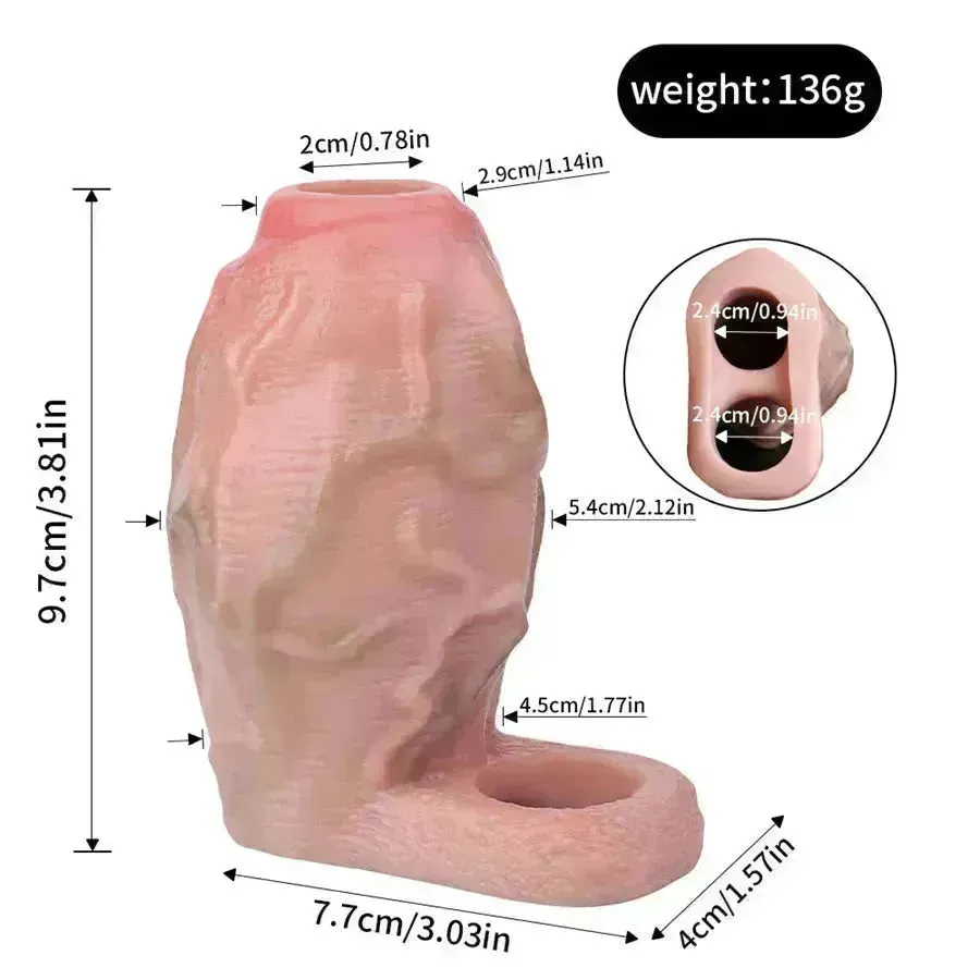 Xinghaoya Silicone Thick Penis Sleeve