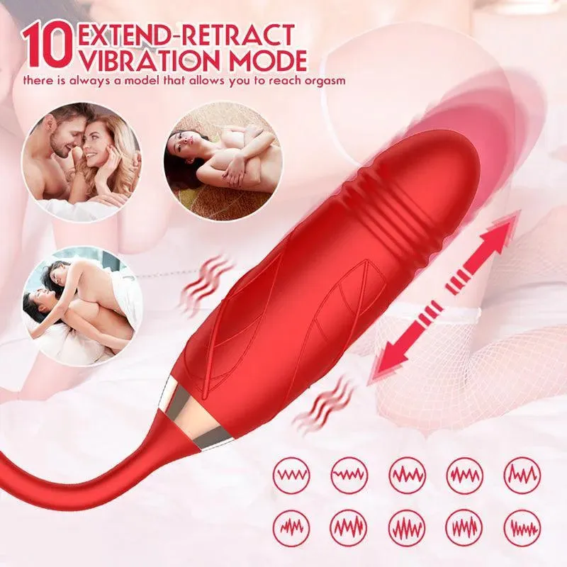 Xinghaoya Thrusting X Sucking Rose Sex Toy
