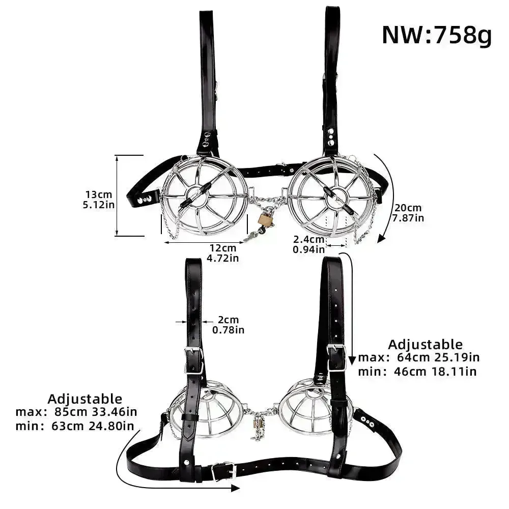 Xinghaoya Wearable BDSM Breast Mask