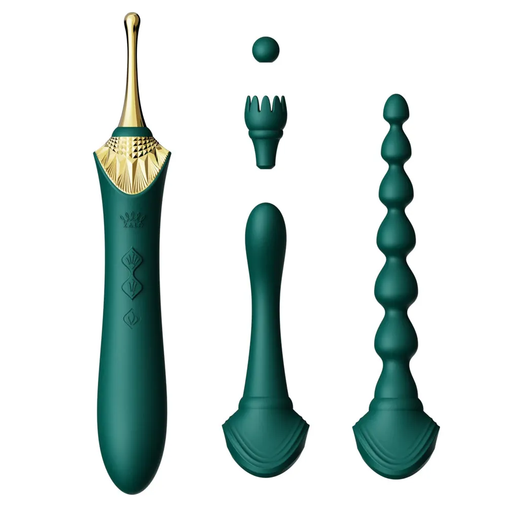 Zalo Bess 2 Warming Clitoral Vibrator With G-Spot & Anal Attachments