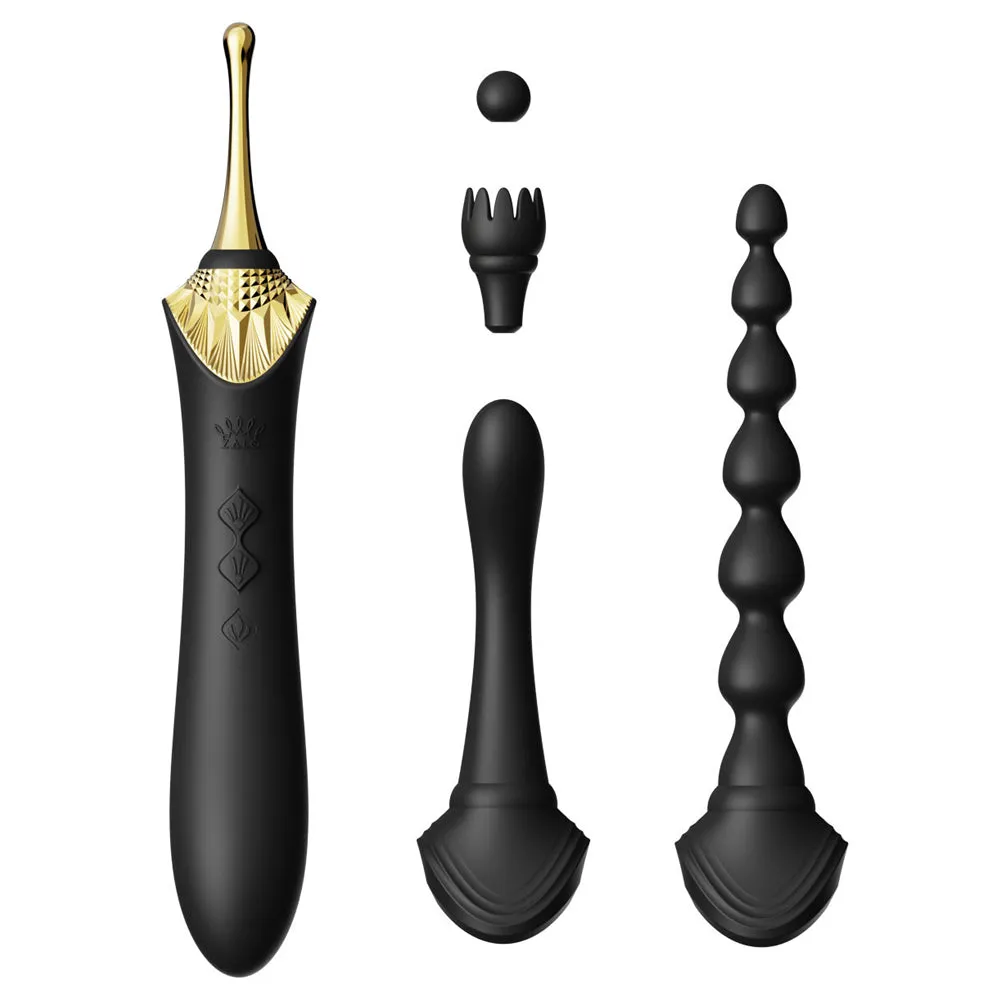 Zalo Bess 2 Warming Clitoral Vibrator With G-Spot & Anal Attachments