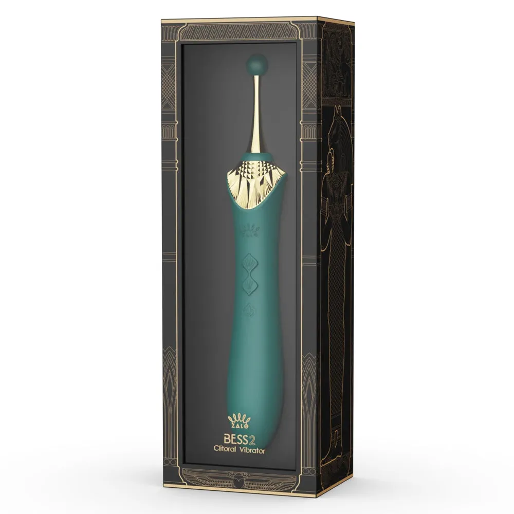 Zalo Bess 2 Warming Clitoral Vibrator With G-Spot & Anal Attachments