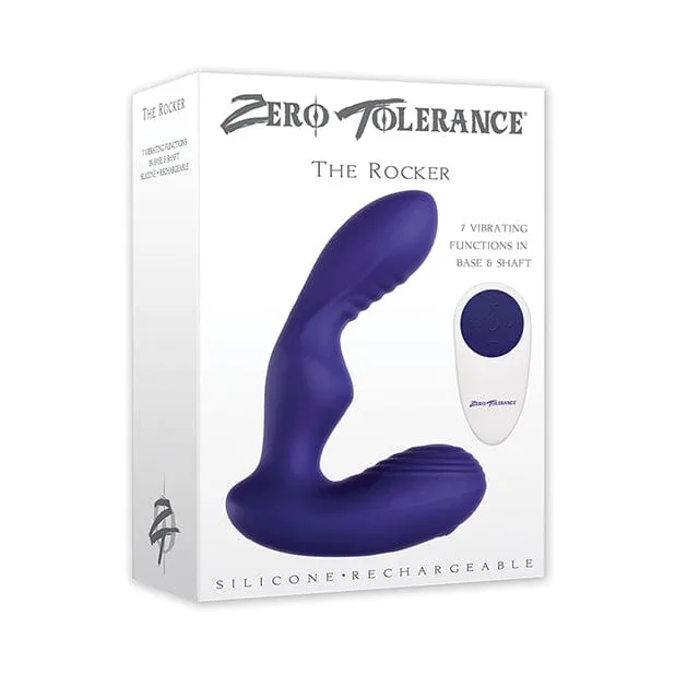 Zero Tolerance - The Rocker Vibrating Remote Control Prostate Massager (Purple)